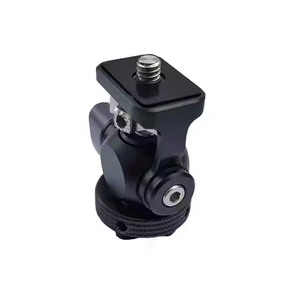 Accesorio de Cámara de Aleación de Aluminio Ligero, Liberación Rápida, Cabezal de Bola de <span class=keywords><strong>Caracol</strong></span> con Amortiguación Ajustable de 180°, con Zapata Fría para Monitor - Product Image 5