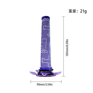 Pré-filtre et cartouche de filtre arrière pour matelas Dyson V8 Focus, consommables réutilisables en fibres pour aspirateur domestique - Product Image 4