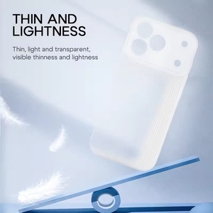 Siêu-Mỏng 0.35Mm PP Điện Thoại Di Động Trường Hợp Đối Với <span class=keywords><strong>iPhone</strong></span> 17 Pro 3M Drop-Proof Matte Đồng Bằng Vỏ - Product Image 4