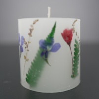 Bougie à fleurs séchées Différents motifs et designs Bougies créatives Bougies en gros pour les fêtes, les festivals et la décoration de la maison