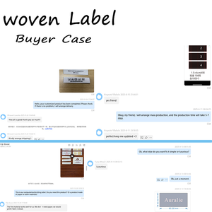 Etichette di <span class=keywords><strong>abbigliamento</strong></span> per Computer ad alta densità personalizzate, etichette intrecciate, segni di colore per <span class=keywords><strong>abbigliamento</strong></span> su misura - Product Image 6
