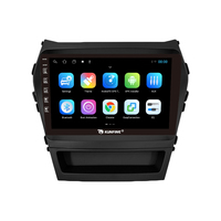 Pour Hyundai IX45 Santafe 2012-2016, autoradio Android 9 pouces, double 2 Din, Octa-Core, Quad, GPS, navigation