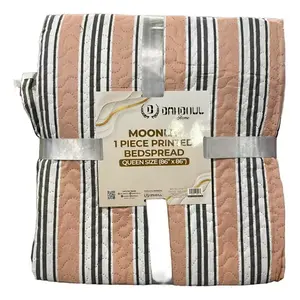 Cubrecama Estampado DANIDUL con Diseño Floral, Tamaño Queen, Decoración para el Hogar - Product Image 6