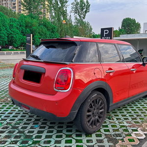 Mini Cooper Rear Spoiler Piano Black Carbon Fiber Texture ABS Trunk Wing 2014-2024 F55 Four Door - Product Image 3