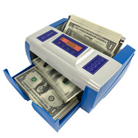 Machine de comptage d'argent Portable à LED UV/MG, détecteur de compteur de billets multi-monnaies, détecteur de billets de magasin, Machines avec batterie