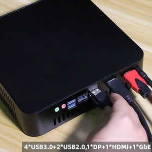 มินิพีซี Sharerdp Factory รุ่น H610 คอมพิวเตอร์ตั้งโต๊ะสำหรับสำนักงาน พร้อมโปรเซสเซอร์ Intel Core i3 i5 i7 i9 เจนเนอเรชั่น 12 รุ่น X57120-L10 Core i7 D - Product Image 4
