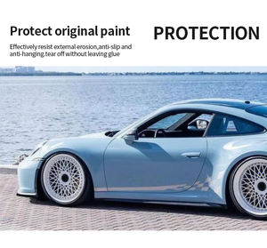 1,52*17m <span class=keywords><strong>precio</strong></span> al por mayor autoadhesivo <span class=keywords><strong>láser</strong></span> brillante ver azul coche pegatina envoltura vinilo vehículo/Auto/aitomotive/película de color de pintura de coche - Product Image 4