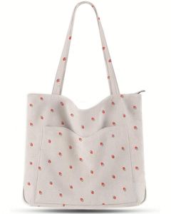 Women Tote Bag Zipper Casual Tote's <b>Handbag</b> Big Capacity Shoulder Bag - Product Image 3