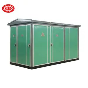 1250Kva 15/0.4KV 11/0.4KV Compact Cubicle Transformer Substation At Rated Voltage 11KV 13.8KV 15KV Compact Substation