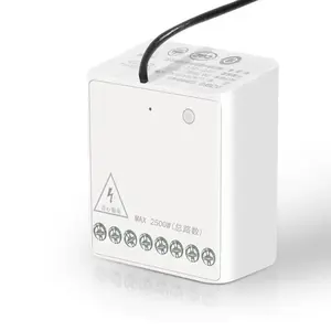 Relé de controle bidirecional sem fio módulo interruptor controlador Zigbee para um qara LLKZMK11LM temporizador inteligente 2 canais para casa inteligente AP