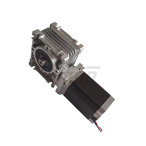 Moteur pas à pas Nema 34, modèle RV40, réducteur de vitesse à vis sans fin, montage sur bride, arbre plein, 14-280 tr/min, pour bras robotiques et systèmes de convoyage - Product Image 4