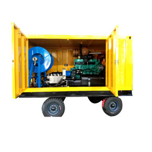 600mm di tubo di drenaggio comunale di pulizia camion montato unità di getto 2800Psi 100LPM ad alto flusso di fognature prodotti di lavaggio - Product Image 4