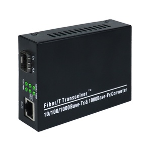 Convertisseur de média fibre optique monomode fibre unique 1310nm 1550nm 10/100M 20km RJ45 SC connecteur convertisseur de média optique - Product Image 5