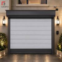 Porte de sécurité automatique en aluminium de série 80 durable avec fonctionnement silencieux pour garage résidentiel