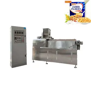 corn flakes breakfast cereal machine corn flakes extruder machines steamed corn flakes production line