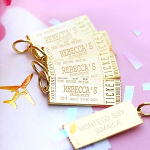 Ingrosso gioielli fatti da te Non sbiaditi accessori in acciaio inossidabile di nicchia geometrico quadrato New York City Book timbri del calendario ciondolo - Product Image 1