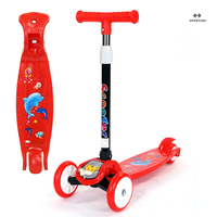 SP vente en gros prix bon marché offre spéciale trottinette pliable pour enfant trottinette pour bébé trottinette à 3 roues pour enfants avec roue clignotante