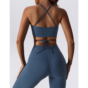 Women's Reversible Gym Fitness Set Yoga <strong>Leggings</strong> &amp; Sports Bra Plus Size <strong>Waterproof</strong> Flare <strong>Leggings</strong> - Product Image 6