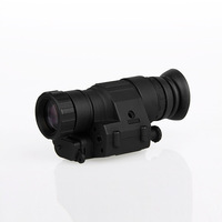 Dispositif de vision nocturne numérique haute définition PVS-14 monoculaire infrarouge monté sur la tête en matériau métallique durable
