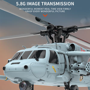 SH60 <span class=keywords><strong>Black</strong></span> <span class=keywords><strong>Hawk</strong></span> Helicóptero sin escobillas 1:47 3D 8CH GPS Aileron-less <span class=keywords><strong>RC</strong></span> Helicóptero Modelo Juguetes - Product Image 3