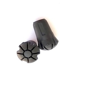 Protector de Punta para Bastón de Trekking, de Goma, Universal, Negro, Resistente al Desgaste, Accesorios para Senderismo, Camping y Montañismo - Product Image 5