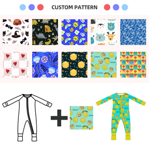 Conjunto <span class=keywords><strong>de</strong></span> Ropa <span class=keywords><strong>de</strong></span> Bambú para Bebés Recién Nacidos, Niñas y Niños, con Cierre <span class=keywords><strong>de</strong></span> Cremallera Bidireccional, Pijama <span class=keywords><strong>de</strong></span> Bambú, Venta al Por Mayor, Personalizado, <span class=keywords><strong>de</strong></span> Alta Calidad - Product Image 2