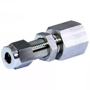 Accesorios de tubo de Metal hembra macho de alta presión, superficie lisa de virola doble para instrumentación médica de alimentos de Gas líquido - Product Image 4