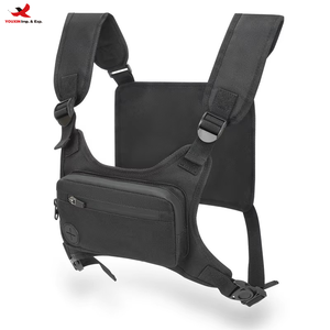 Sac <span class=keywords><strong>de</strong></span> poitrine en nylon à prix réduit, OEM/ODM, poche avant, sac <span class=keywords><strong>de</strong></span> poitrine tendance pour homme, sac <span class=keywords><strong>de</strong></span> course, <span class=keywords><strong>gilet</strong></span> <span class=keywords><strong>de</strong></span> course pour la randonnée en plein air, le cyclisme - Product Image 2