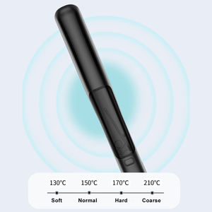 Lisseur <span class=keywords><strong>à</strong></span> vapeur professionnel, chauffe rapide, 5 températures réglables, trou <span class=keywords><strong>à</strong></span> vapeur, <span class=keywords><strong>fer</strong></span> <span class=keywords><strong>à</strong></span> lisser en céramique - Product Image 4