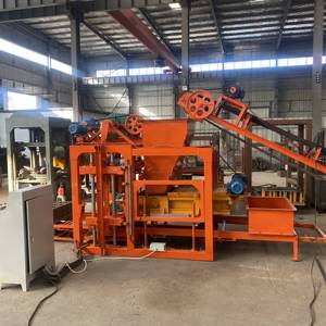 4-25 Halbautomat ische Zement ziegel maschine Ziegel herstellungs maschine Hydraulische Ziegel herstellungs maschine - Product Image 6