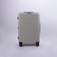 Nouveau style d'affaires de luxe Valise à roulettes Bagages de voyage Valise de cabine en PC Ensemble de bagages de cabine élégant et tendance
