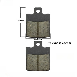 Pastillas de Freno al por Mayor para Bicicletas Eléctricas, Pastillas de Freno de Disco para Ruedas Delanteras y Traseras, Accesorios para Motocicletas - Product Image 3