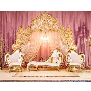 Conjunto de muebles de escenario de boda musulmana Ceremonia DE BODA asiática Escenario Sofá y sillas Conjunto de muebles de Ceremonia de boda real Londres - Product Image 1