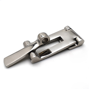 Verrou à loquet boucles automatique en acier inoxydable, 20 pièces, petite taille, fermeture à bascule, en acier inoxydable - Product Image 1