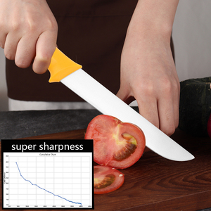 Ensemble de couteaux de <span class=keywords><strong>cuisine</strong></span> avec lames en acier inoxydable durables, résistantes à la rouille, avec manche en plastique antidérapant, aiguiseur de couteaux - Product Image 6