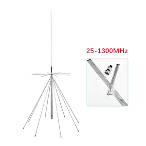 เสาอากาศวิทยุสมัครเล่นแบบไวด์แบนด์ 25-1300MHz รุ่น D130J Super Discone พร้อมหัวต่อ UHF ตัวเมีย หรือ N-Female - Product Image 3