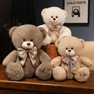 30/40/<span class=keywords><strong>50</strong></span> <span class=keywords><strong>CM</strong></span> nuovi grandi orsetti imbottiti con papillon su misura orsacchiotto <span class=keywords><strong>peluche</strong></span> per bambini e bambine - Product Image 4