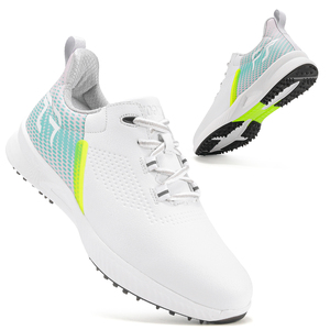Chaussures <span class=keywords><strong>de</strong></span> <span class=keywords><strong>golf</strong></span> personnalisées <span class=keywords><strong>de</strong></span> haute qualité pour hommes avec semelle en caoutchouc Semelle extérieure décontractée imperméable et sportive Doublure en maille pour l'hiver et l'été - Product Image 5