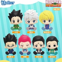 Vente en gros de figurines authentiques de la série Huunnter Sit en PVC, boîte mystère, Killua Kurapika, articles de collection d'anime