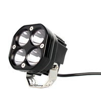 Mini barre d'éclairage de travail LED 3 pouces carré 40W projecteur LED 12V 24V barre de lumière LED hors route pour phare antibrouillard de voiture moto hors route