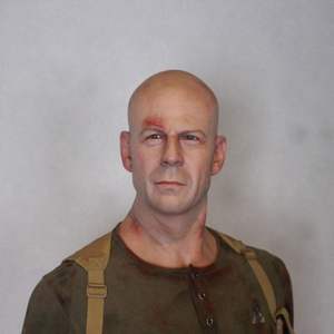 <span class=keywords><strong>Marvel</strong></span> Del Silicone di Figura di Azione di Bruce Willis a Grandezza naturale Film Statua per la Vendita - Product Image 2