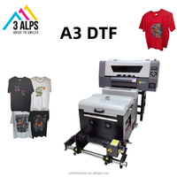 Imprimante à jet d'encre 3ALPS XP600 pour l'impression textile sur t-shirts, casquettes, jeans - Multifonctionnelle, rouleau à rouleau, nouvelle, pour les petites entreprises