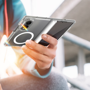 เคสโทรศัพท์แบบพับได้แบบเต็มตัวสำหรับเคสโทรศัพท์แม่เหล็ก ZFold8, ZFlip8 Hinge Drop-Proof เคสใสบางเฉียบ - Product Image 4