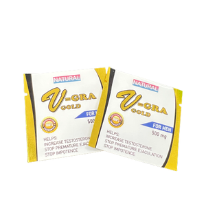 Erkek geliştirme hapları boş poşet Tablet erkekler geliştirme hap ambalaj 500mg boş yenilebilir çanta - Product Image 4