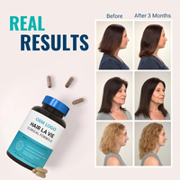 Vitamine pour la croissance des cheveux Hair La Vie Live Conscious Clinical Formula pour femmes et hommes avec biotine, collagène et palmier nain