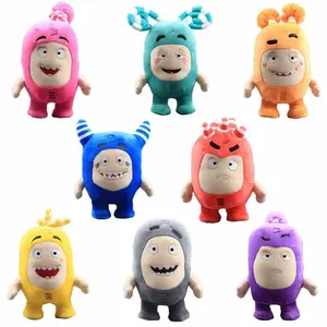 Oddbods peluş oyuncak bebek komik peluş oyuncak s karikatür Anime bebek tatil hediye nokta Oddbods peluş oyuncak