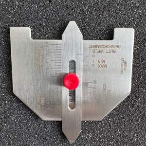 13-Piece Stainless Steel Weld Gauge Measure Kits Metric Units Welding <span class=keywords><strong>Inspection</strong></span> Tool Sets for Combined Suit - Product Image 3