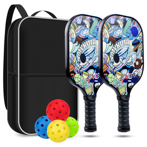 Pala de Pickleball de Fibra de Vidrio con Impresión UV Personalizada Gratuita, Núcleo de Panal de Abeja de 10.5-16mm, para Entrenamiento de Jugadores Profesionales - Product Image 3