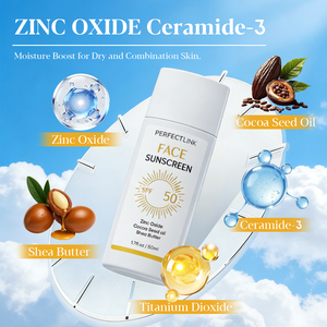 <span class=keywords><strong>Crème</strong></span> solaire teintée personnalisée <span class=keywords><strong>SPF</strong></span> <span class=keywords><strong>50</strong></span>, protection longue durée, couvrance non grasse, oxyde <span class=keywords><strong>de</strong></span> zinc minéral, <span class=keywords><strong>crème</strong></span> hydratante teintée pour le <span class=keywords><strong>visage</strong></span> - Product Image 6