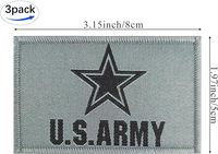AiLi US Army Flag Patch Force Tactical Magic Stick Patch Pride for Clothes Hat Patch Team Military